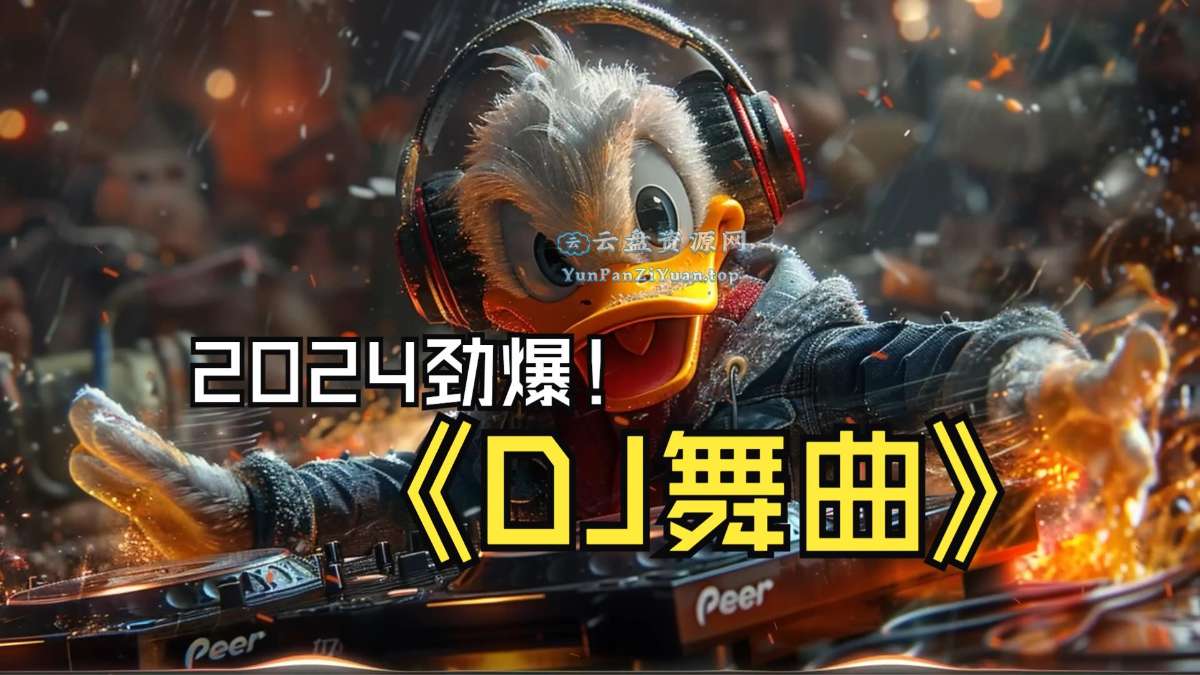 2024年全网劲爆车载中文DJ舞曲合集-超级会员网