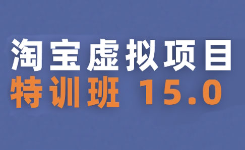 陆明明·淘宝虚拟项目特训班15.0(更新2025)-超级会员网