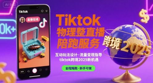 Tiktok物理整蛊直播陪跑服务-tiktok跨境2025-超级会员网