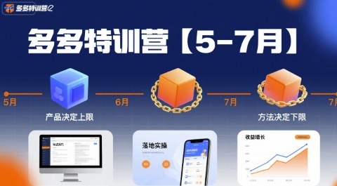 多多特训营【5-7月】产品决定上限，方法决定下限，各种玩法技巧落地实操-超级会员网