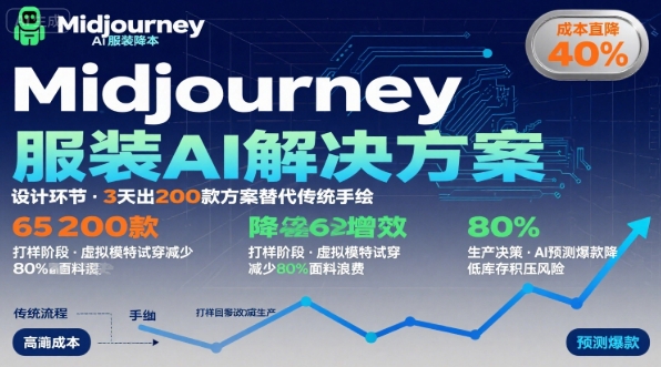 AI在服装领域的运用，使用midjourney做服装辅助企业降低成本-超级会员网