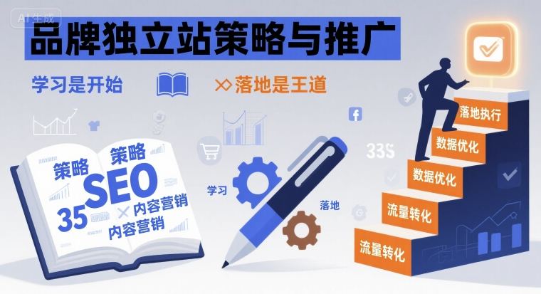 品牌独立站策略与推广，学习是开始，落地是王道-超级会员网