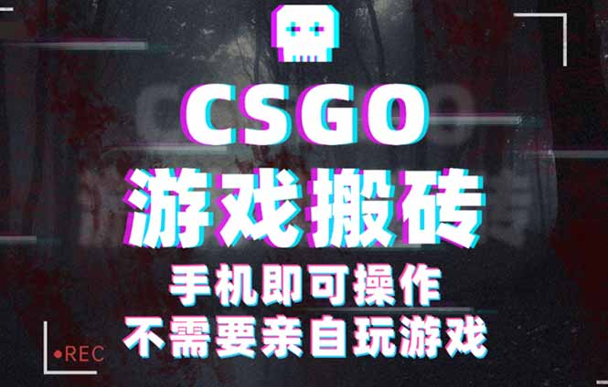 CSGO游戏挂机捡漏，单日扫货500+，年底小高峰上车可吃肉，手机即可操作…-超级会员网