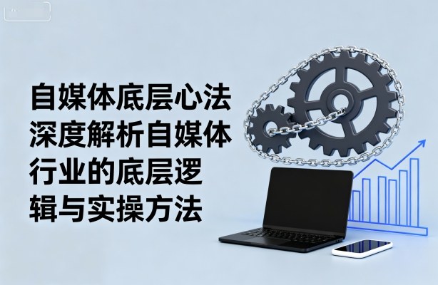 自媒体底层心法，深度解析自媒体行业的底层逻辑与实操方法-超级会员网