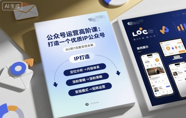 公众号运营高阶课，打造一个优质IP公众号-超级会员网