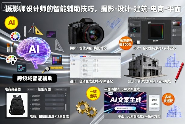 摄影师设计师的智能辅助技巧，摄影-设计-建筑-电商-平面-超级会员网