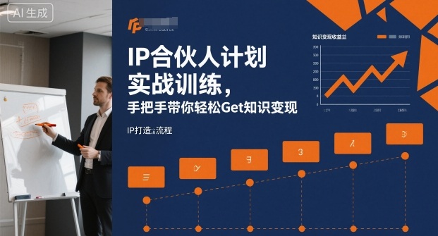 IP合伙人计划实战训练，手把手带你轻松Get知识变现-超级会员网