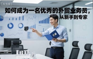如何成为一名优秀的外贸业务员，从新手到专家-超级会员网