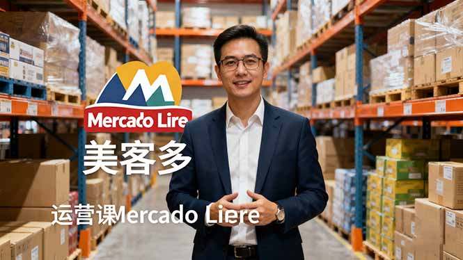 2025美客多Mercado Libre运营课：账号注册/产品上传/促销活动/自发货模式-超级会员网