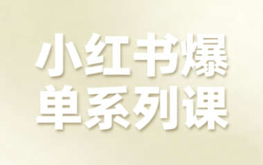 尼采老师·小红书爆单系列课-超级会员网