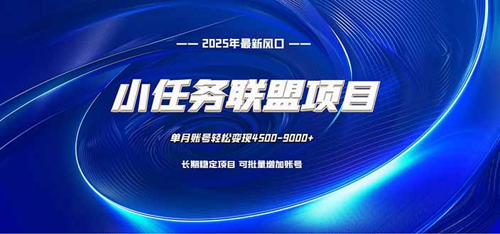 小任务联盟项目：一台电脑每天只需10分钟，轻松简单稳定-超级会员网