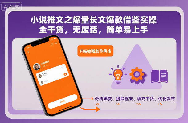 小说推文之爆量长文爆款借鉴实操，全干货，无废话，简单易上手-超级会员网