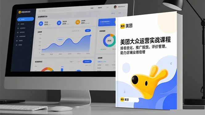 美团大众运营实战课程，排名优化、推广投放、评价管理，助力店铺业绩倍增-超级会员网