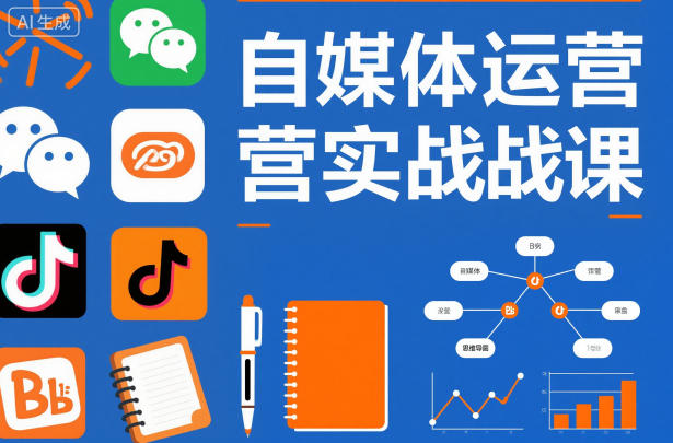 自媒体运营实战课，掌握一套系统的自媒体运营底层方法论，成为优秀的内容创作者-超级会员网