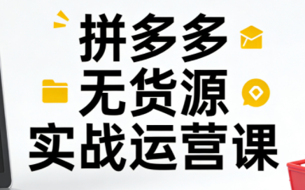 子枫老师·拼多多无货源实战运营课(更新12月)-超级会员网