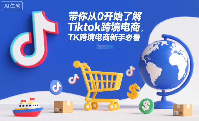 带你从0开始了解Tiktok跨境电商，TK跨境电商新手必看-超级会员网