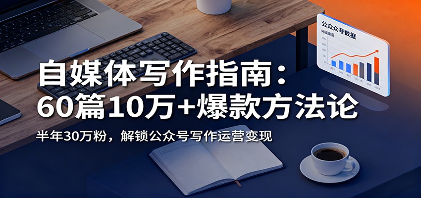 自媒体写作指南：60篇10万+爆款方法论，半年30万粉，解锁公众号写作运营变现-超级会员网