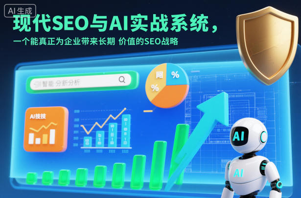 现代SEO与AI实战系统，一个能真正为企业带来长期价值的SEO战略(英语+中文字幕)-超级会员网
