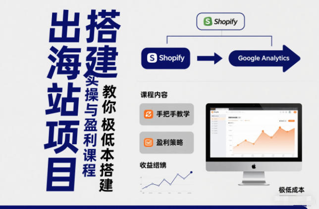 小淘出海站项目，搭建实操与盈利课程，手把手教你用极低成本搭建-超级会员网