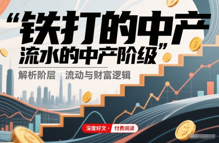 付费文章：铁打的中产，流水的中产阶级-超级会员网