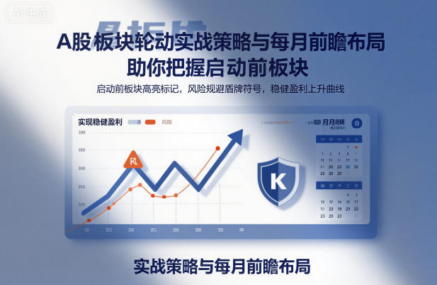 A股板块轮动实战策略与每月前瞻布局，助你把握启动前板块，规避风险，实现稳健盈利-超级会员网