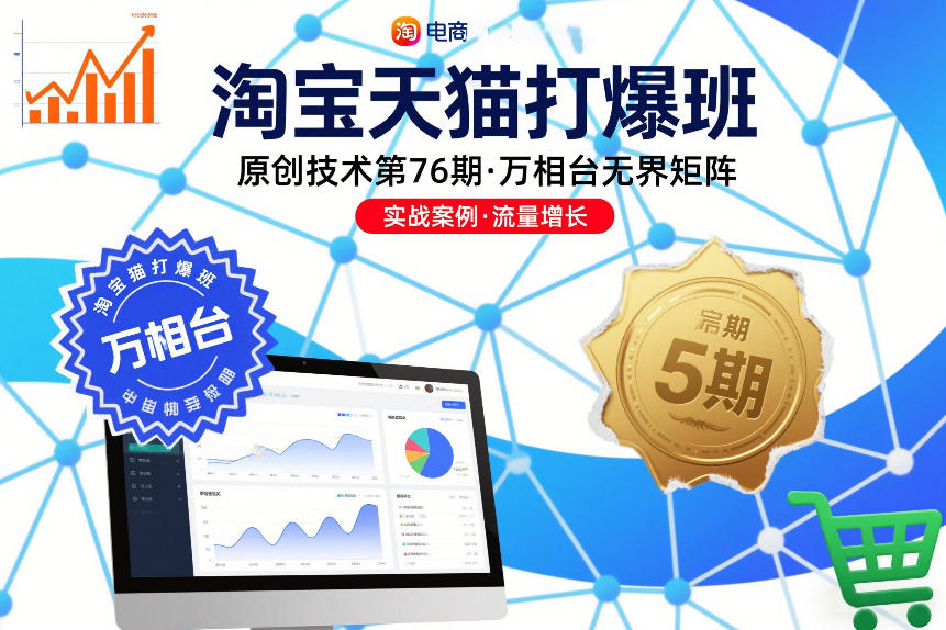 淘宝天猫打爆班原创技术第76期，万相台无界矩阵-超级会员网