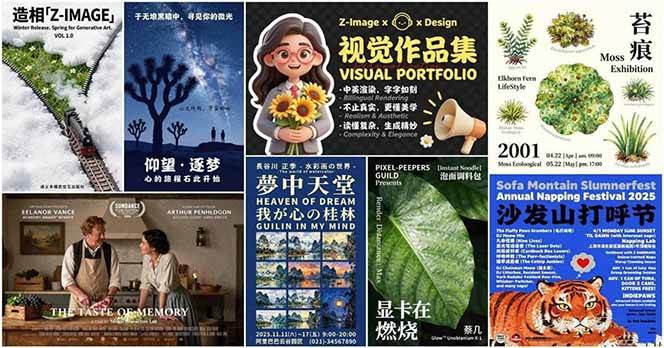 图片[3]-Z-Image – 逼真照片级文生图神器 WebUI+ComfyUI工作流 一键整合包-超级会员网