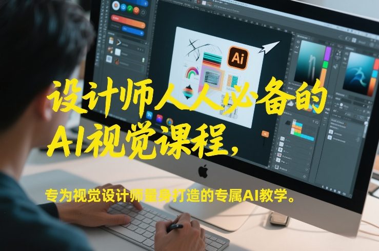 设计师人人必备的AI视觉课程，专为视觉设计师量身打造的专属AI教学-超级会员网