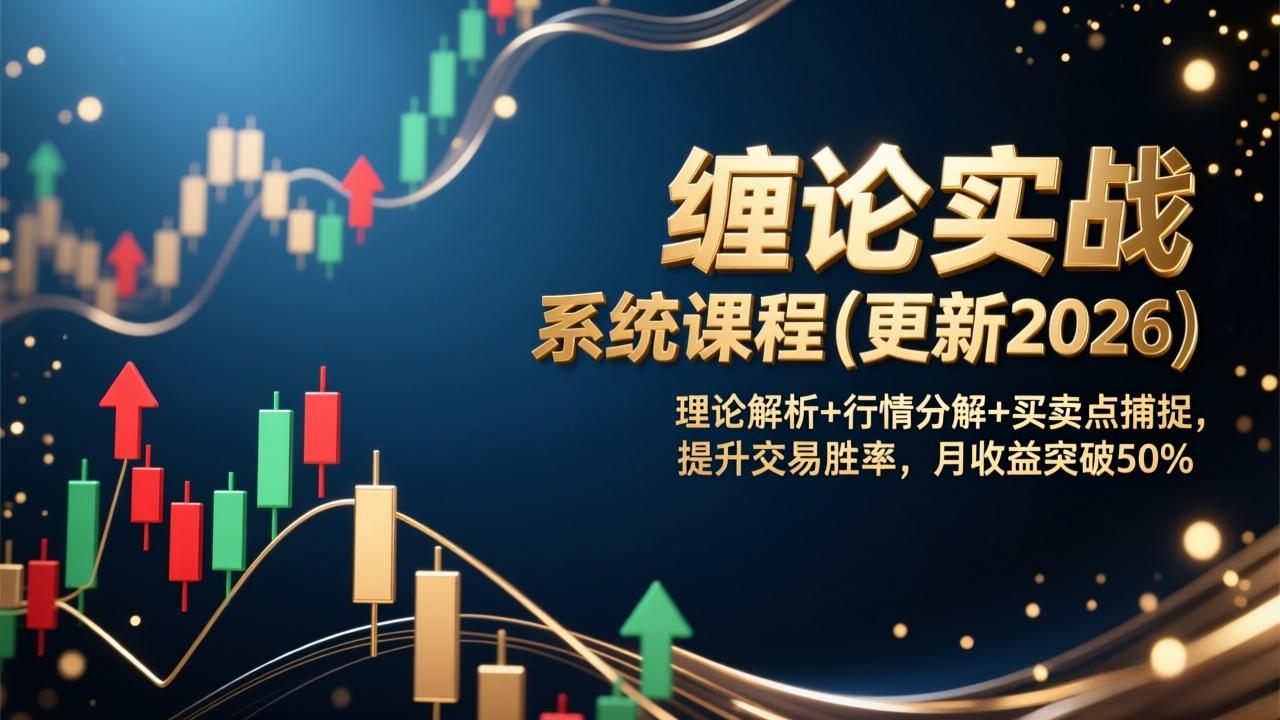 缠论实战系统课程(更新2026-超级会员网