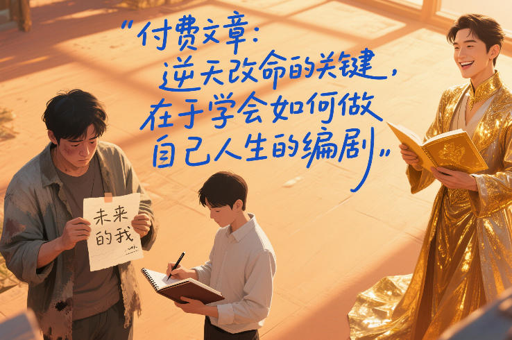 付费文章：逆天改命的关键，在于学会如何做自己人生的编剧-超级会员网