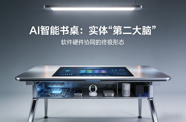 AI智能书桌搭建，构建你的实体“第二大脑”，软件硬件协同的终极形态-超级会员网