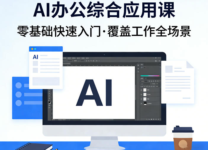 AI办公综合应用课，零基础快速入门，覆盖了工作中各种应用场景-超级会员网