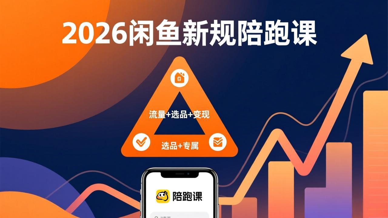 2026闲鱼高阶陪跑课全新上线，带你吃透新规玩转选品流量，从零搭建稳定变现盈利体系-超级会员网