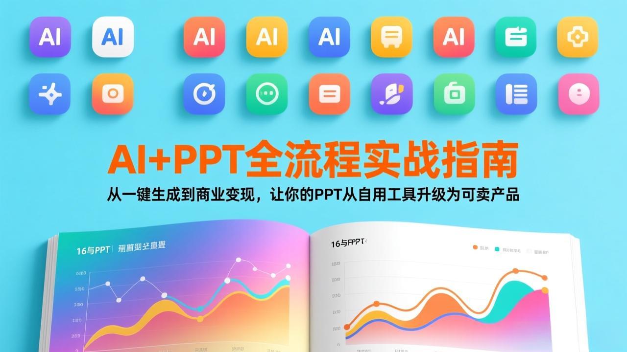 AI+PPT全流程实战指南：从一键生成到商业变现，让你的PPT从自用工具升级为可卖产品-超级会员网