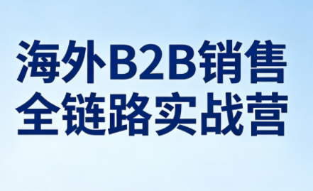 雨哥·海外B2B销售全链路实战营-超级会员网