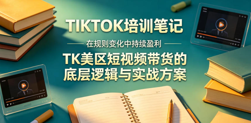 视界跨境TIKTOK4月17培训笔记，在规则变化中持续盈利，TK美区短视频带货的底层逻辑与实战方案【文档】-超级会员网