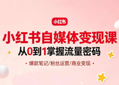 大漂亮·小红书自媒体变现课-超级会员网