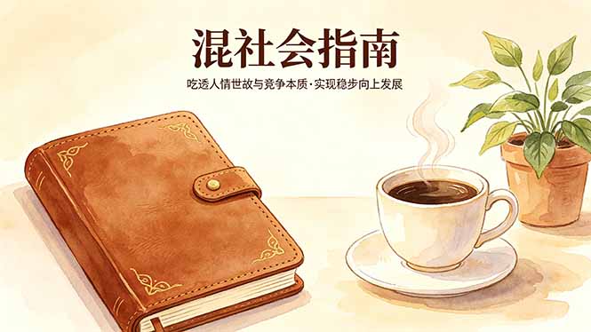 付费文章：混社会指南，吃透人情世故与竞争本质，实现稳步向上发展-超级会员网