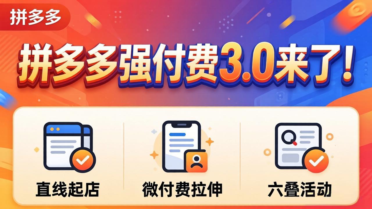拼多多强付费3.0来了(更新4月-超级会员网