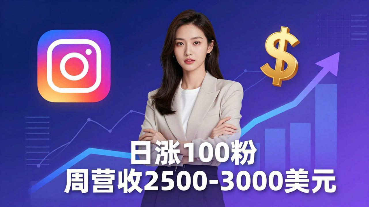 想做数字产品？Sheri亲授：日涨100粉、每周2500至3000美元的营收，Instagram躺着赚-超级会员网