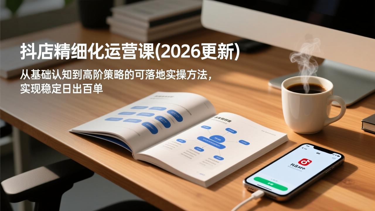 抖店精细化运营课(更新5月-超级会员网