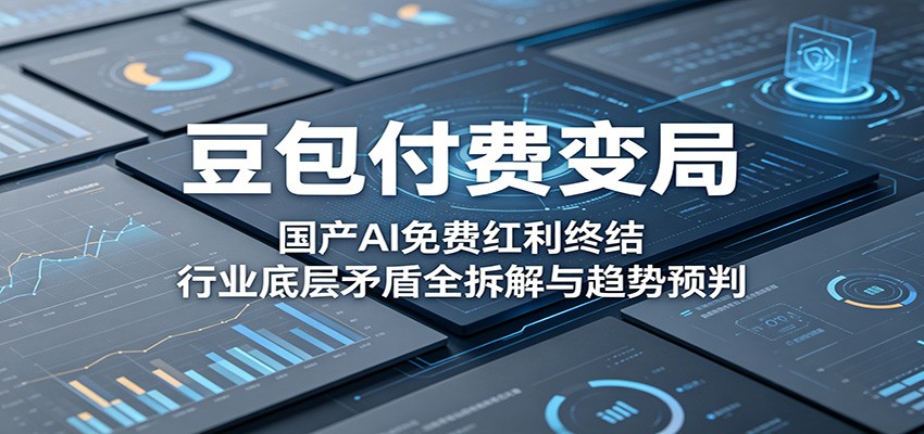 豆包付费变局：国产AI免费红利终结，行业底层矛盾全拆解与趋势预判-超级会员网