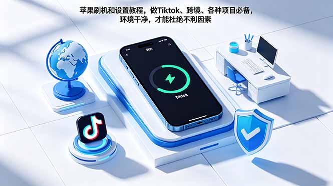 苹果刷机和设置教程，做Tiktok、跨境、各种项目必备，环境干净，才能杜绝不利因素-超级会员网