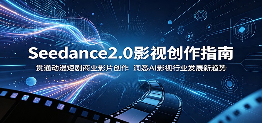 Seedance2.0影视创作指南：贯通动漫短剧商业影片创作，洞悉AI影视行业发展新趋势-超级会员网