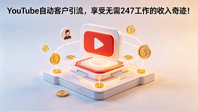 YouTube 自动客户引流，享受无需 247 工作的收入奇迹！【原创双语字幕】-超级会员网