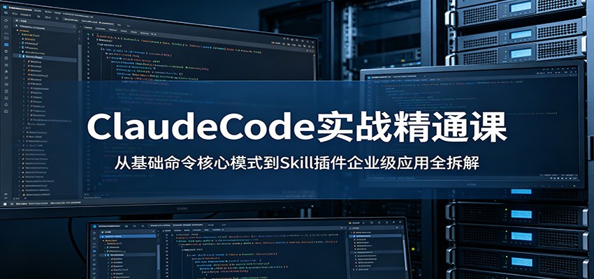 ClaudeCode实战精通课：从基础命令核心模式到Skill插件企业级应用全拆解-超级会员网