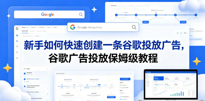 新手如何快速创建一条谷歌投放广告，谷歌广告投放保姆级教程-超级会员网