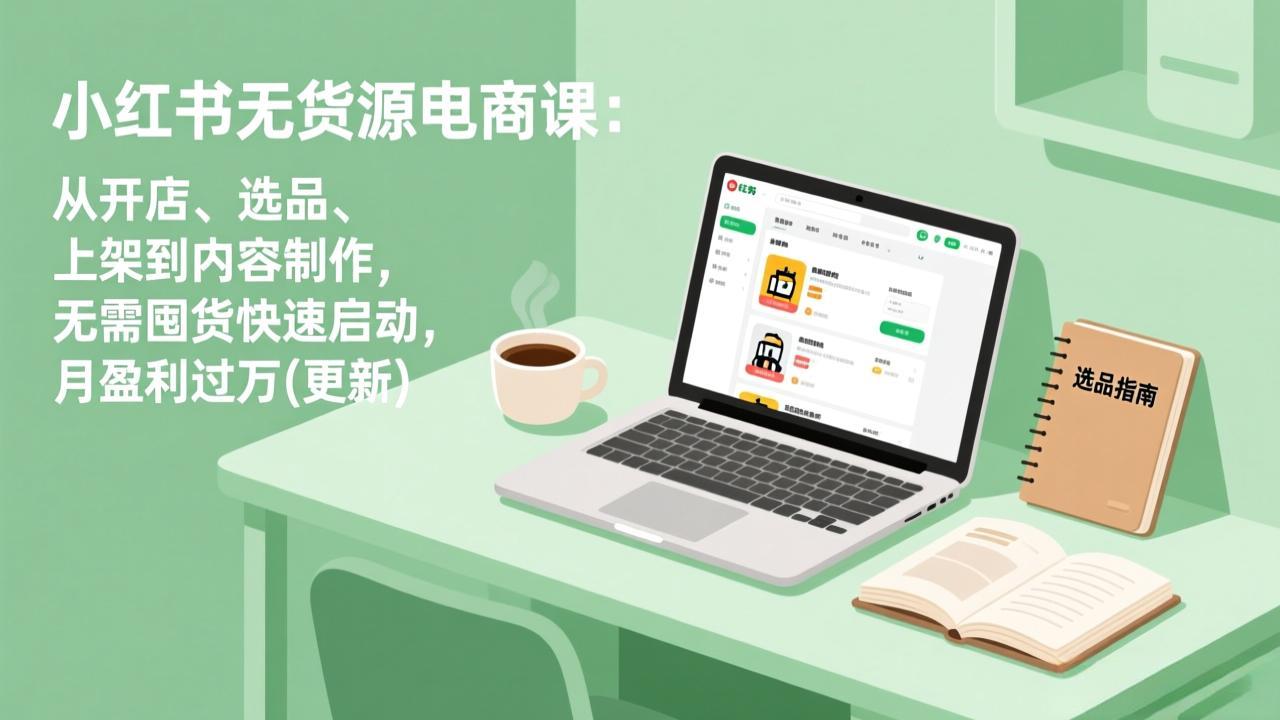 小红书无货源电商课(5月12更新-超级会员网