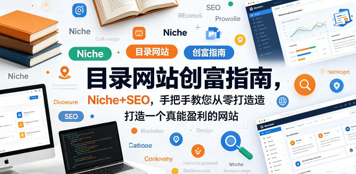 目录网站创富指南，Niche+SEO，手把手教您从零打造打造一个真能盈利的网站【原创双语字幕】-超级会员网