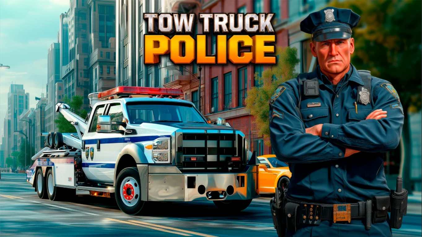【美版】拖车警察模拟器 .Tow Truck Police Simulator 英语-超级会员网